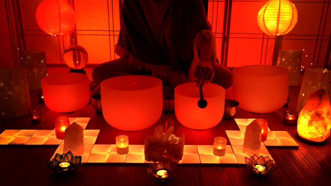 Courage & Confidence Sound Bath (Leo) | Sun Inspired Singing Bowl Meditation & Solar Cleanse | Sleep