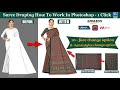 Saree Draping In Photoshop | 1 Click Saree Draping | 10- Face &amp; 8- Hand Change Saree Mockup Tutorial