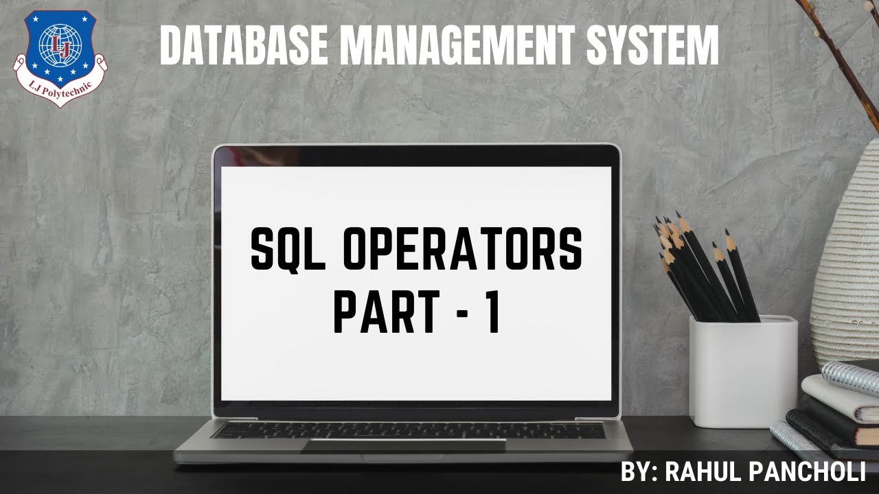 SQL Commands (Logical Operators) || Structured Query Language ...