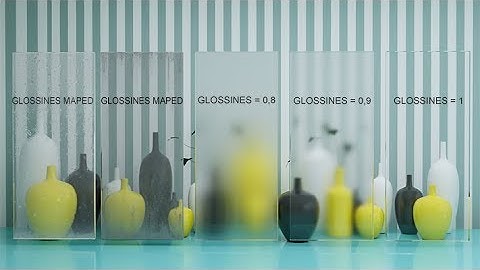 vray 4.0 3ds Max Glossines Tutorial plus Free Material Library