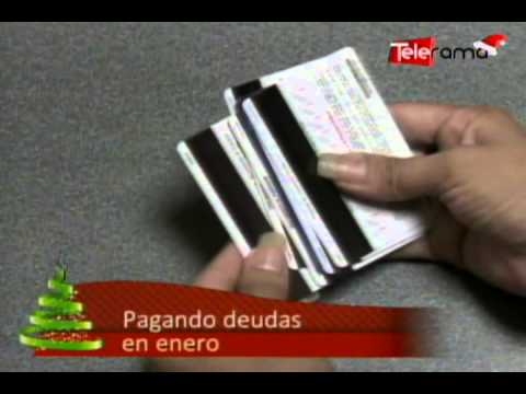 Pagando deudas en enero