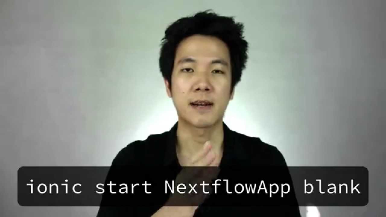 Ionic Framework: วิธีสร้างโปรเจค Mobile Application - YouTube