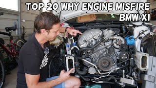 HOW TO FIX ENGINE MISFIRE ON BMW X1 E84