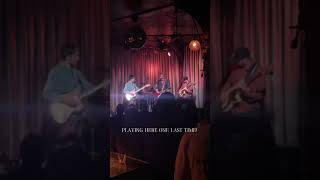 LIVE @ Hotel Cafe Hollywood, 5/22/26.  #liveband #livebands #liveconcert #indierock #livemusic