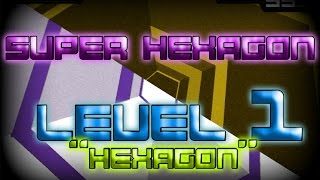 "Super Hexagon" - Level 1 Complete ~ Me gusta mucho este Juego :^)