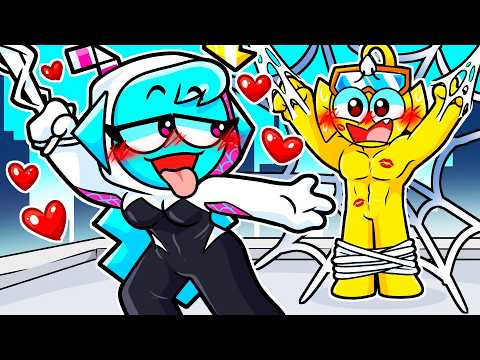 A SPIDER-WOMAN KIDNAPPED ME in ROBLOX! 😍🔥