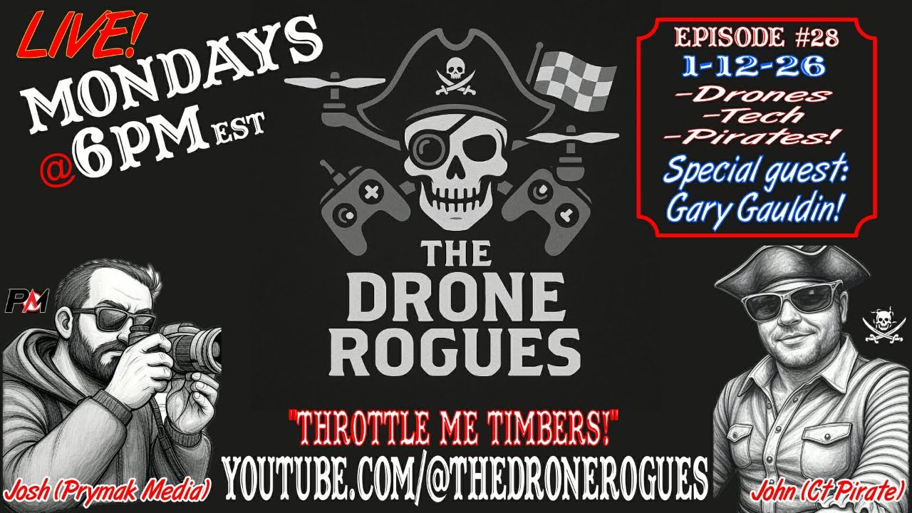 The Drone Rogues go Full Throttle Talk with Gary Gauldin