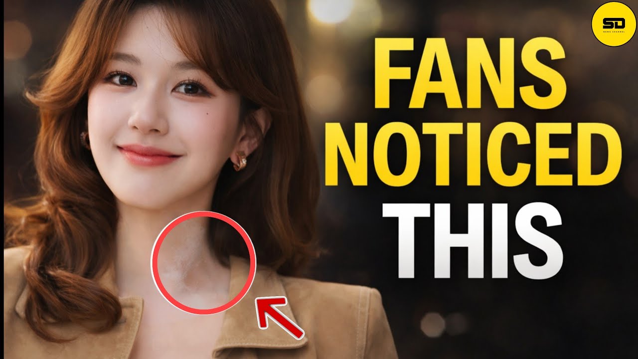 На шее Чжао Луси появилось белое пятно. Вот что нам известно.