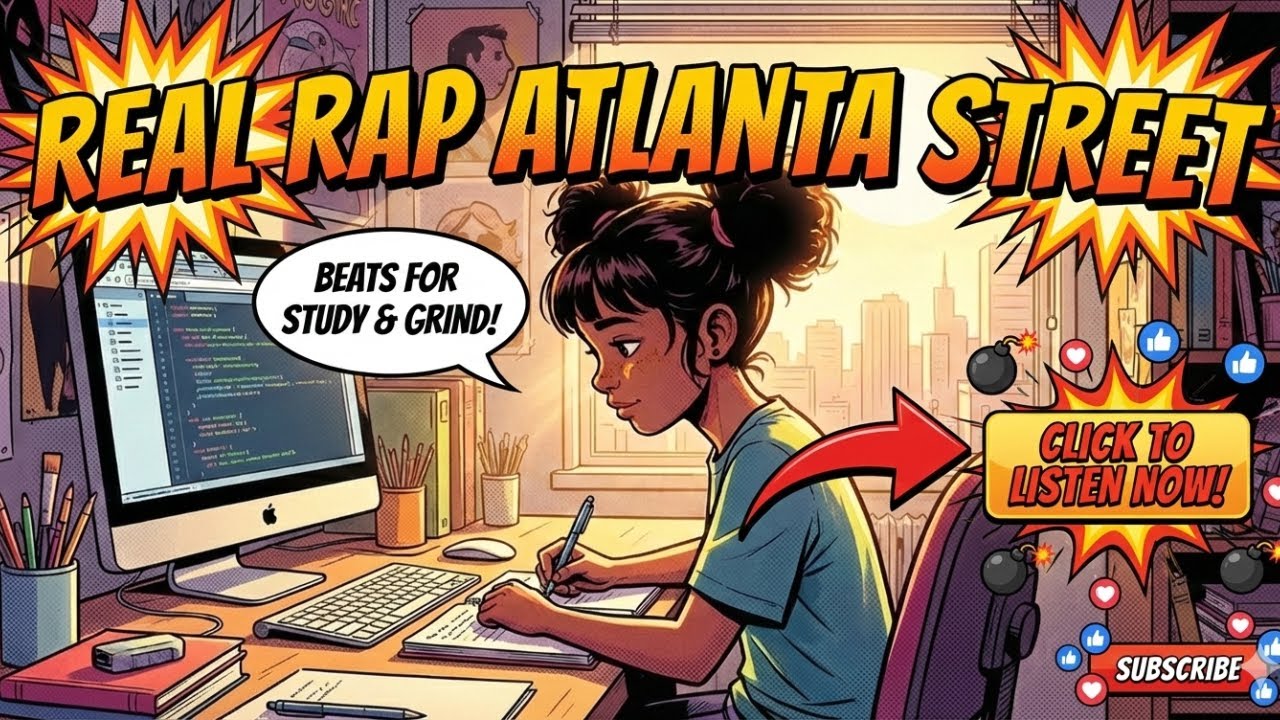 Music Study Concentration 🎧 6-Minute Heavy Instrumental Beat | Atlanta Trap for Study & Focus 💨