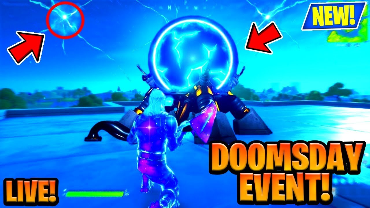 NEW! FORTNITE DOOMSDAY EVENT LIVE! + FASHION SHOWS USE