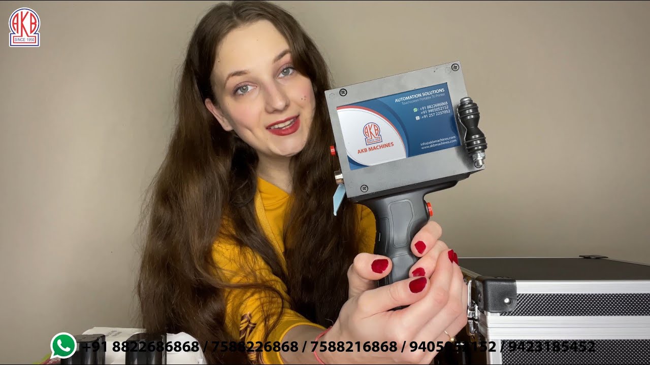 (English) Unboxing Worlds Most Affordable AKB Portable Printer, Date, Price, Logo, QR - Barcode etc.