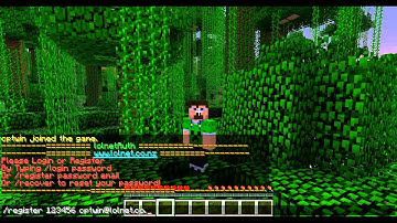 lolnet Minecraft Tutorials - #8 Registering *UPDATED*