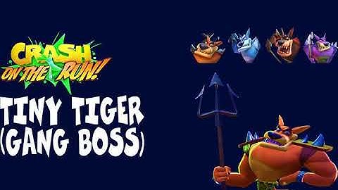 Crash On The Run OST Tiny Tiger Gang Boss