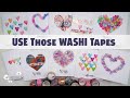 💚💙💜 10 IDEAS Valentine's Friendship CARDS with Washi Tapes ~ ✂️ Maremi's Small Art