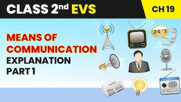 Means of Communication - Explanation (Part 1) | Class 2 EVS Chapter 19 | CBSE 2025-26 #evs