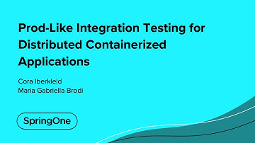 Prod-Like Integration Testing for Distributed Containerized Applications