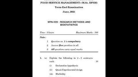 MFN - 9   June 2021 Question Paper