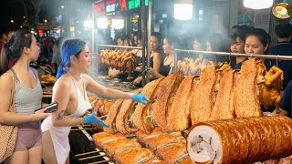 Hidden Hanoi Suburb Market! Smoky Roast Street Food Draws Hundreds of Hungry Locals Daily Hidden Hanoi Suburb Market! Smoky Roast Street Food Draws Hundreds of Hungry Locals Daily