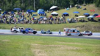 Mazda Miata Crash at Canadian Tire Motorsport Park | Medical Porsche & Ambulance Respond