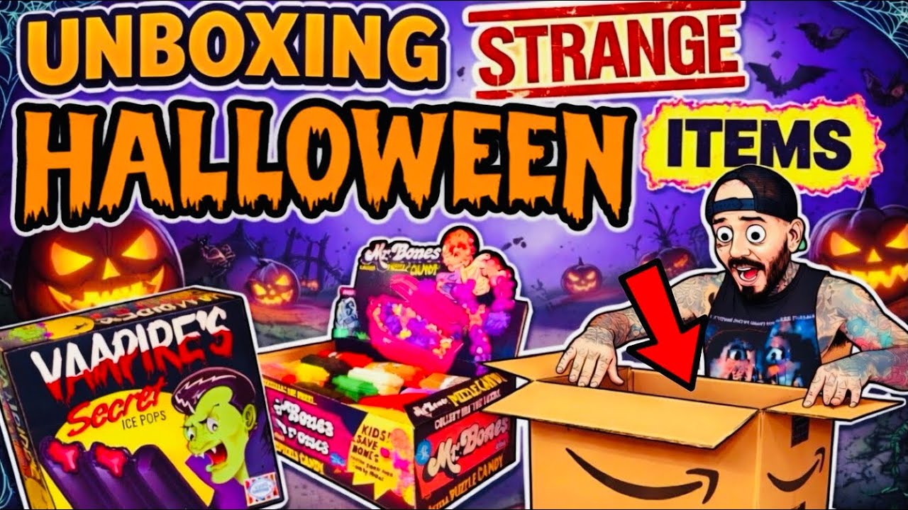 Trick Or Treat ? | Unboxing The Weirdest Halloween 🎃 Items On The Internet !!