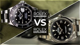 Are These The Best Rolex Watches? Rolex Submariner vs Rolex Explorer 1 Comparison 16610 vs 114270 screenshot 3