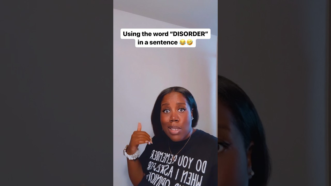 Using The Word DISORDER In A Sentence contentcreator youtuber Using The Word DISORDER In A Sentence contentcreator youtuber