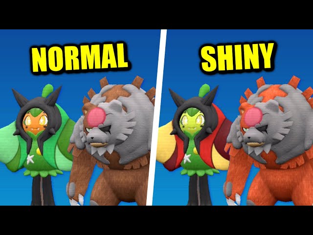 All New Shiny Forms in Pokemon Scarlet and Violet The Teal Mask