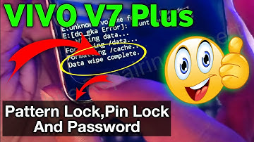 🔥Vivo V7 Plus Hard Reset Done || Unfortunately Accept Pattern Unlock | 🔴Vivo all Model Hard Reset
