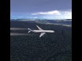 Landing a Jumbo Jet Where Planes Don't Belong #simulation #extreme