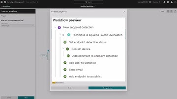 Create Automated Workflows with Pre-Built Falcon Fusion Playbooks