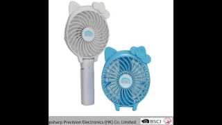 usb mini foldable battery operated fan