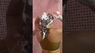 Lavando O Cabelo