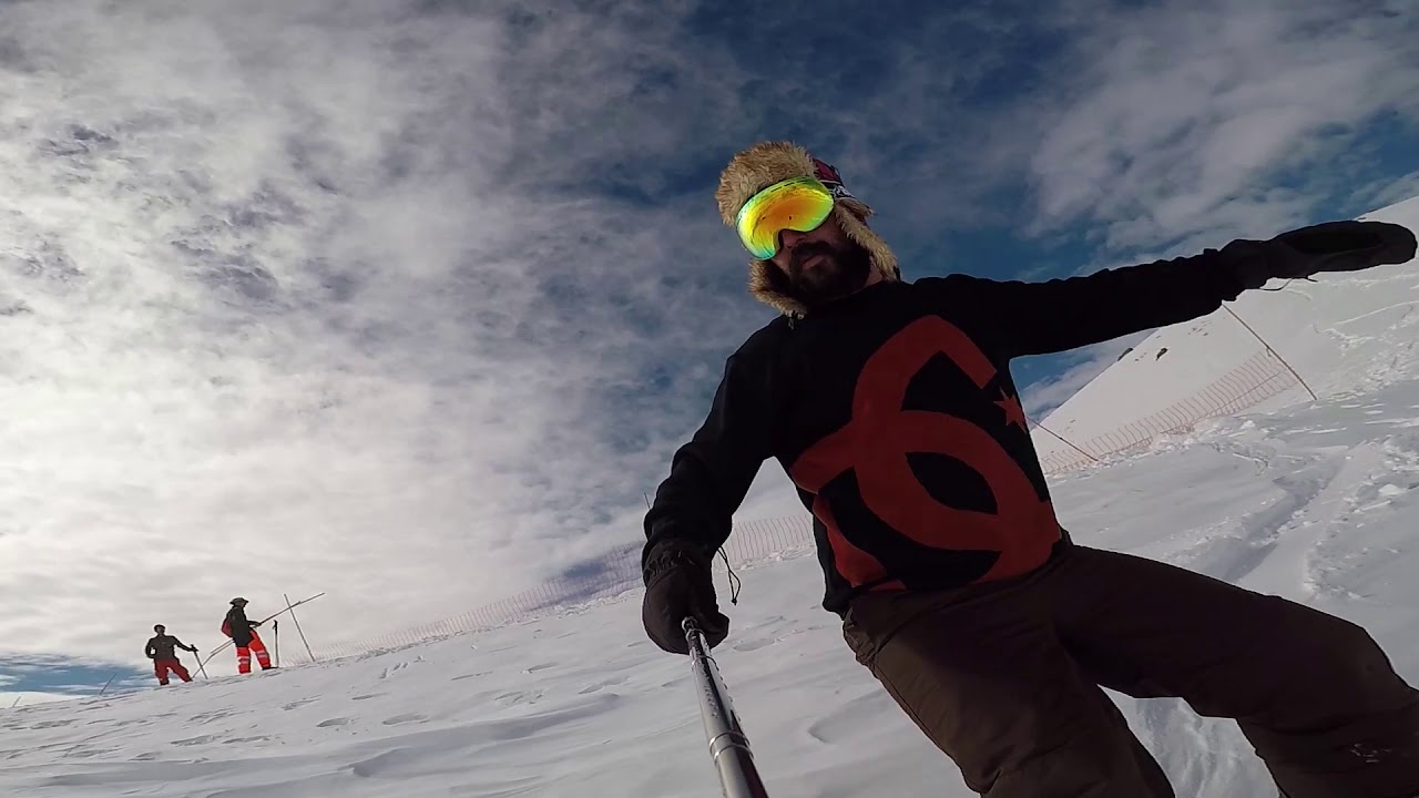 Snowboard, Valle Lo Aguirre, San Clemente, Maule, Chile. Cabañas Don Manuel baños el Médano termas