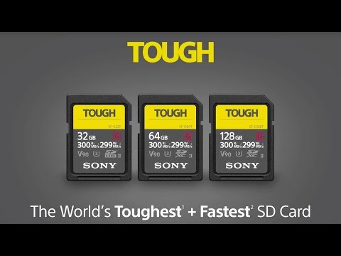 Sony Announces World's Toughest, Fastest SD Cards
