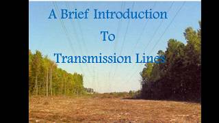 Introduction to Transmission Lines
