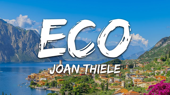 Joan Thiele - Eco (Testo/Lyrics) [Sanremo 2025]