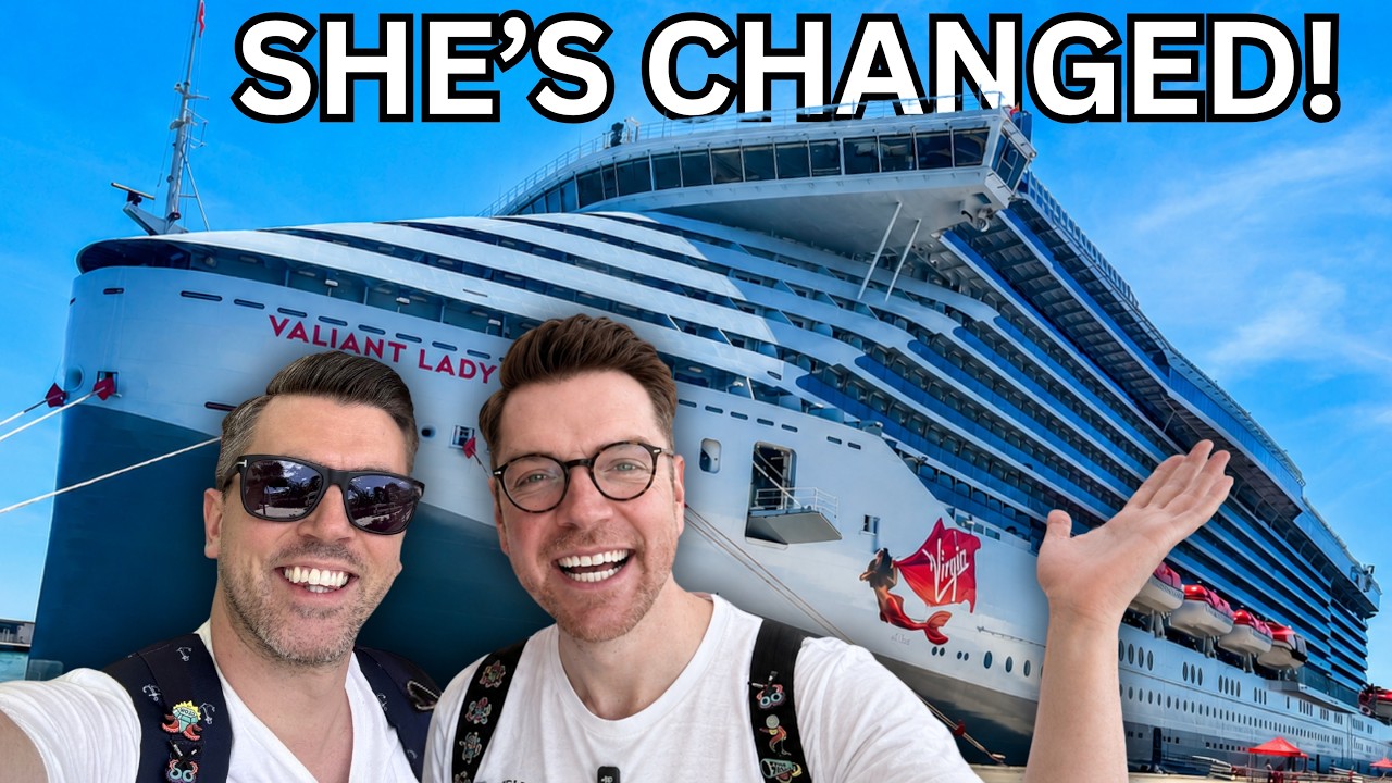 Virgin Voyages' NEW Valiant Lady 2.0 | Embarkation Day in Rome!