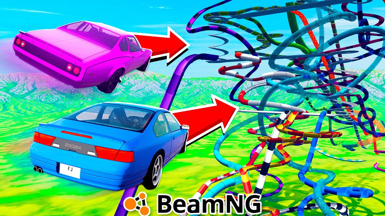 SURVIVRE AUX PIRES TOBOGGANS AQUATIQUES DE BEAMNG