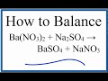 Balancing Chemical Equations Concepts