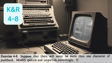 The C Programming Language K&R: 4-8 Solution