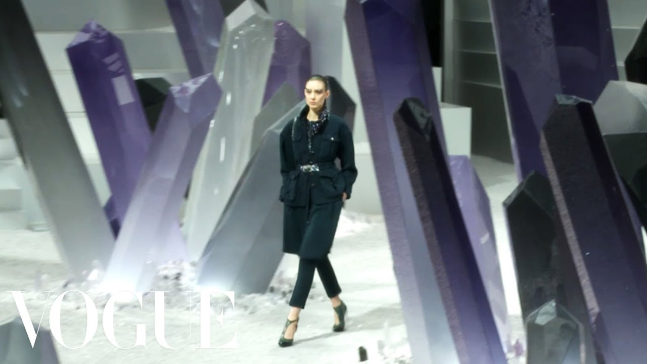 Chanel Ready to Wear Fall 2012 Vogue Fashion Week Runway Show - YouTube