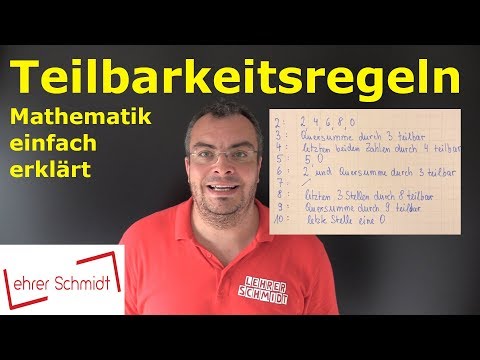 Video: Was ist durch 2 teilbar?