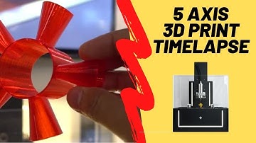 5 Axis 3d Printing timelapse compilation videos 2021