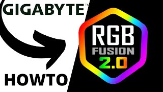 Using RGB FUSION 2.0 from Gigabyte for Motherboard RGB Control - Overview screenshot 4