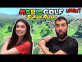 Husband &amp; Wife Try Mario Golf Super Rush for the First Time