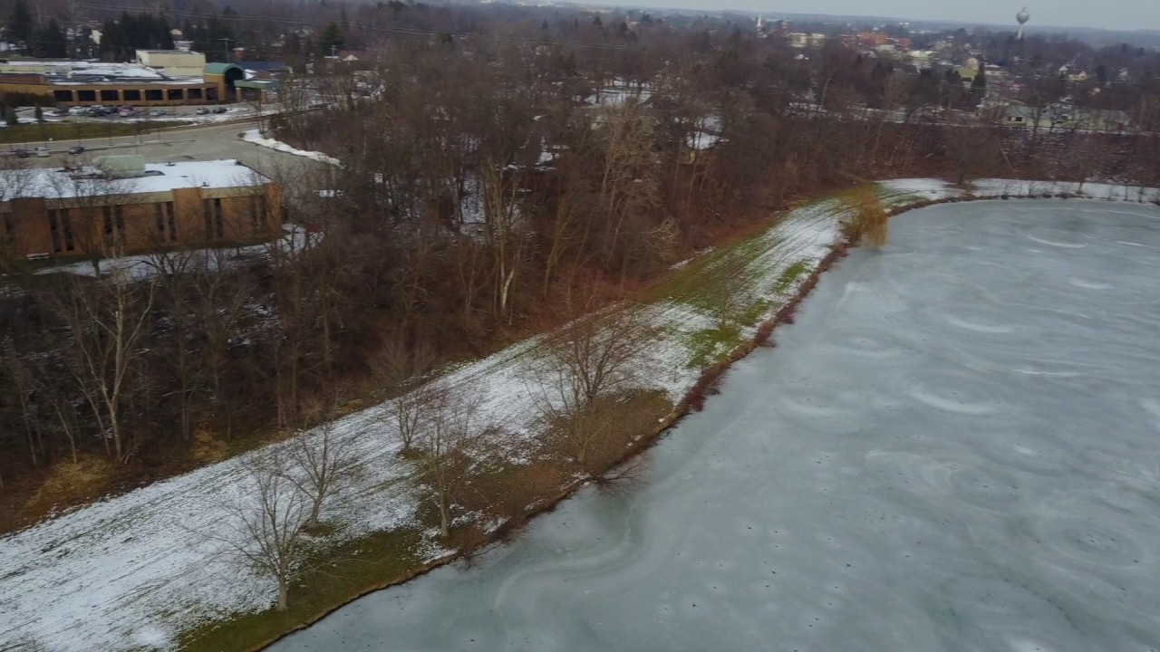 Mill pond park, Saline, Michigan. Feb. 2017 YouTube