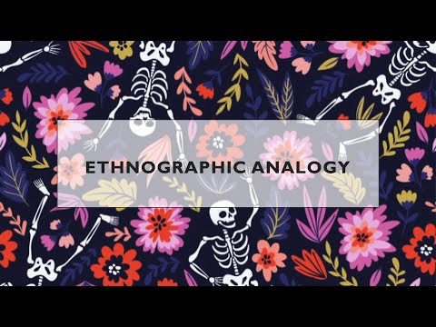 ASB 253: Ethnographic Analogy