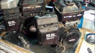 Briggs and Stratton Intek Engines - Model Number Locations