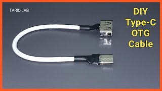 How to make a type c otg cable at home by TARIQ LAB 968 views 4 days ago 5 minutes, 17 seconds