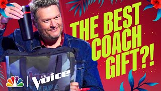 Blake Shelton Judges This Season's Coach Gifts | NBC's The Voice 2022
